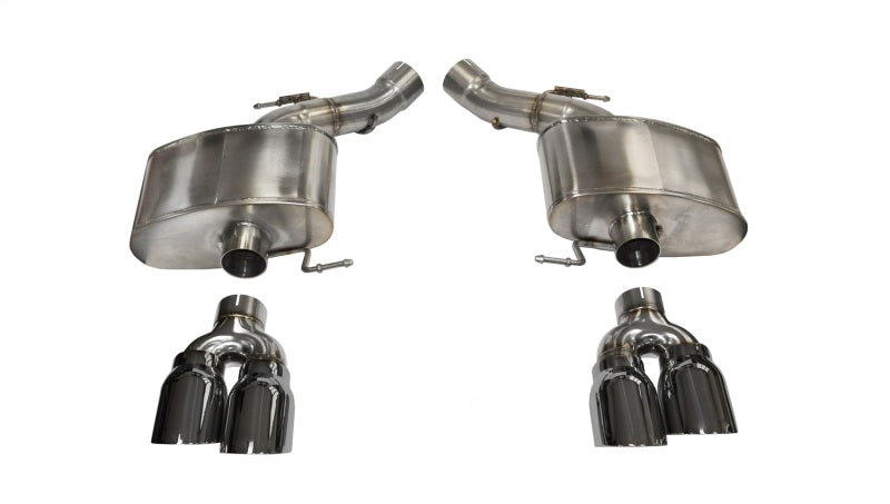 Corsa 2012-2017 BMW M6 F12 / F13 / F06 Polished Sport Axle-Back Exhaust - 14929