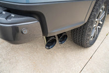 Load image into Gallery viewer, Corsa 2024-2025 Ford Ranger 3in Cat-Back Exhaust 4in Black PVD Pro-Series Slash Cut Twin Tip - 21246BLK