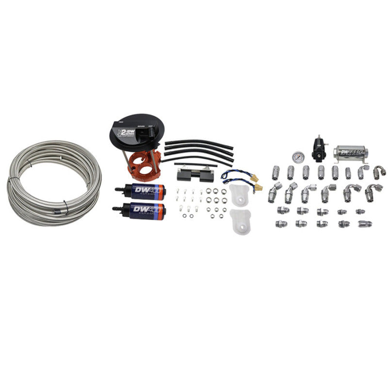 DeatschWerks 16-19 Cadillac CTS-V X2 Series Fuel Pump Module With Dual DW400 and PTFE Return Kit - 9-401-620-7003