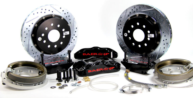 Baer Brakes 92-93 GMC Typhoon 14in Pro+ Rear Brake Kit-Black- - 4302477B