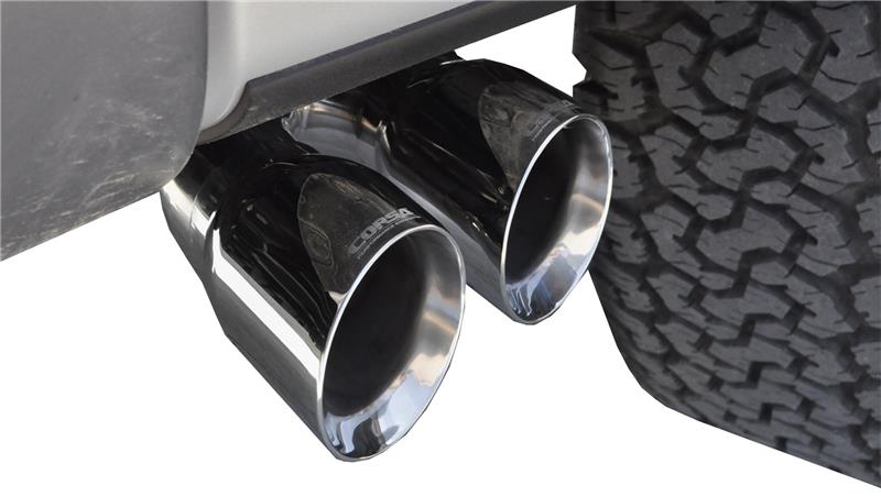 Corsa 2011-14 Ford F-150 Raptor 6.2L V8 144in Wheelbase Xtreme Cat-Back Resonator Delete Kit Exhaust - 14758