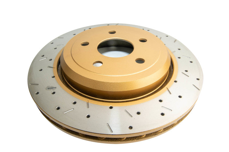 DBA 12-19 Jeep Grand Cherokee SRT8 Rear Drilled & Slotted 4000 XS Series Rotor - DBA42633XS