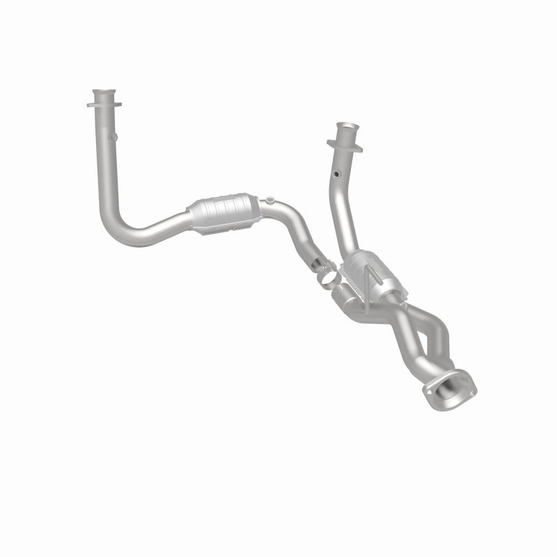 MagnaFlow Direct Fit Catalytic Converter 05-06 Jeep Grand Cherokee 3.7L Y-Pipe Assembly - 49687
