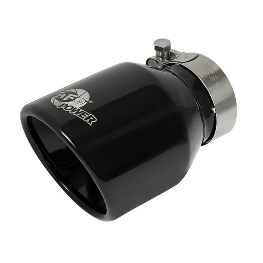 aFe MACHForce XP 3in to 2.5in 304 SS Axle-Back Exhaust w/ Black Tips 14-16 BMW M235i - 49-36348-B