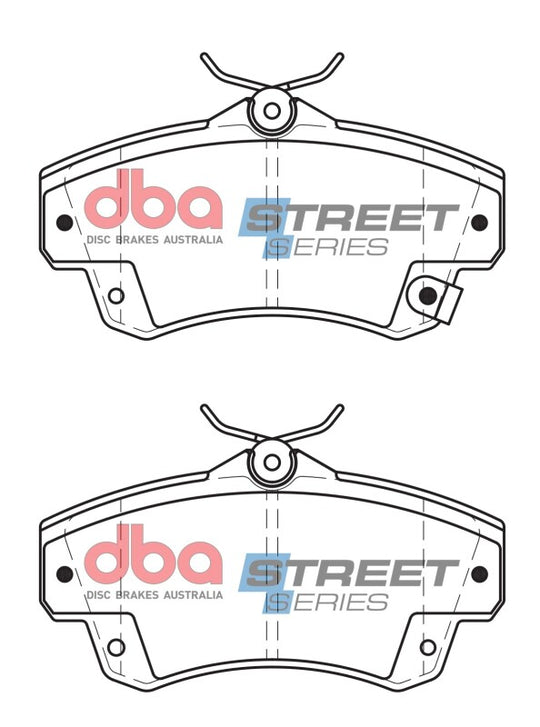 DBA 01-10 Chrysler PT Cruiser Street Series Front Brake Pads - DB1855SS