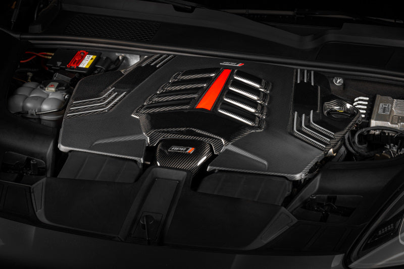APR 20-24 Audi Q7/Q8/RS Q8/SQ7/SQ8 (4M) 2.9T/3.0T/4.0T Twill Carbon Fiber Engine Cover - MS100256