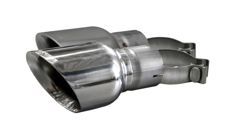 Corsa 2015-2025 Ford Mustang GT 3.0in Inlet / 4.5in Outlet Polished Tip Kit (For Corsa Exhaust Only) - 14346
