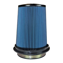 Load image into Gallery viewer, Injen SuperNano Web Dry Air Filter - 5in Flange ID / 7in  Base / 7.9in Media Height / 5in Top - X-1107-BB