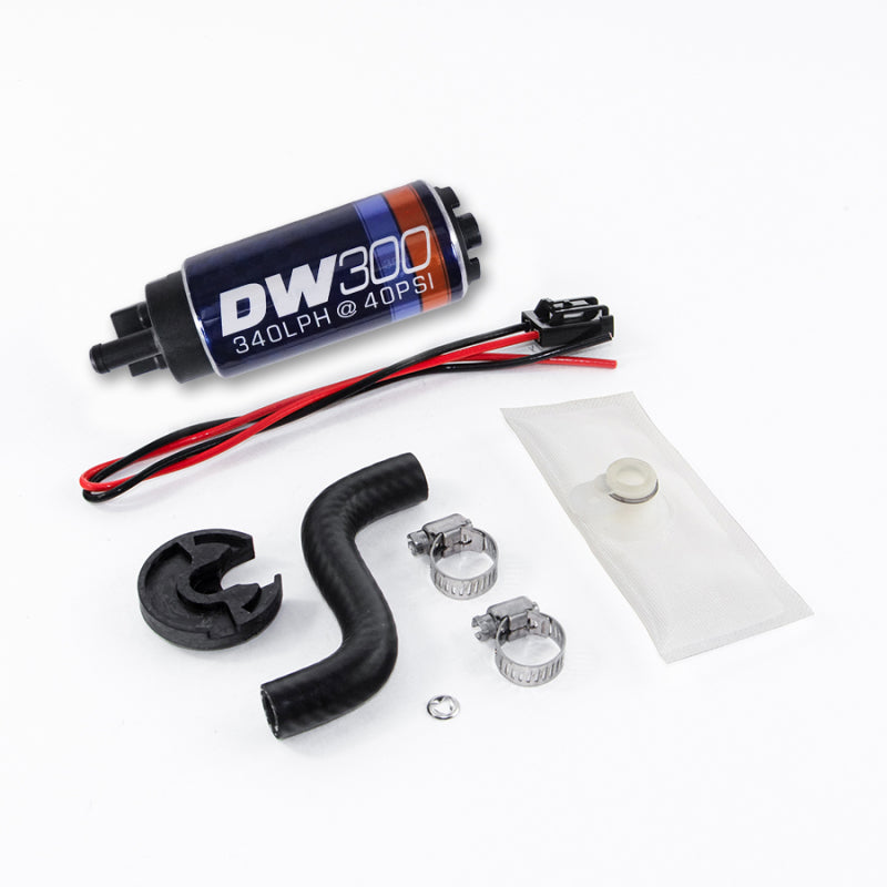 DeatschWerks 85-97 Ford Mustang DW300 320 LPH In-Tank Fuel Pump w/ Install Kit - 9-301-1014