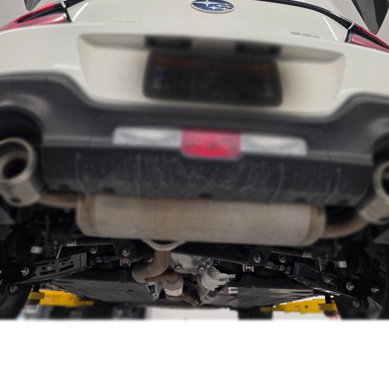 BLOX Racing Racing Rear Lower Control Arms - Blk (Toyota 86 / Scion FRS / Subaru BRZ / WRX / STi) V2 - BXSS-50010-BK-V2