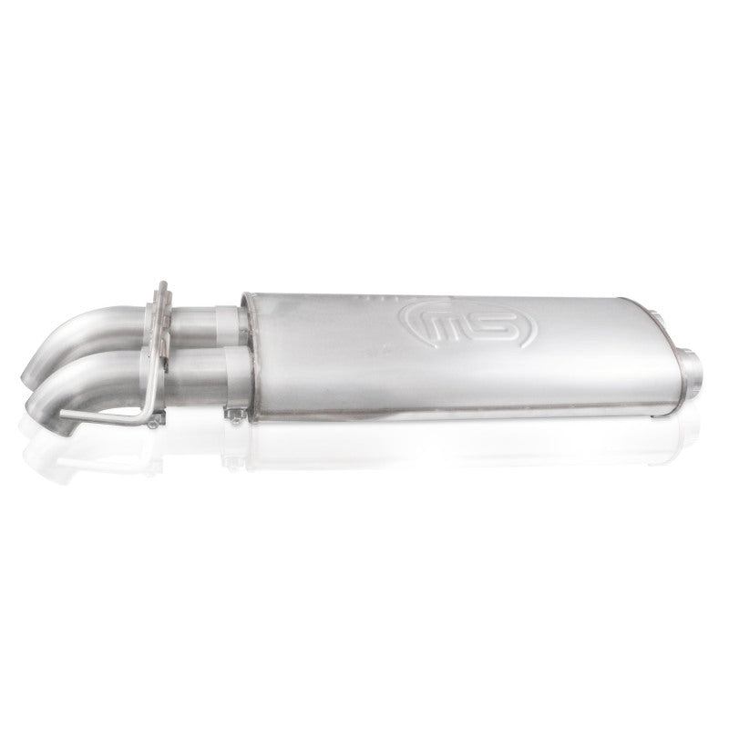 Stainless Works 2011-14 Ford F-150 Raptor Exhaust X-Pipe Resonator Dump In Front Of Rear Axle - FTR10CBDP