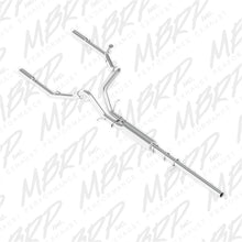 Load image into Gallery viewer, MBRP 14 Chevy/GMC 1500 Silverado/Sierra 4.3L V6/5.3L V8 Dual Split Rear Alum 3in Cat Back Exhaust - S5084AL