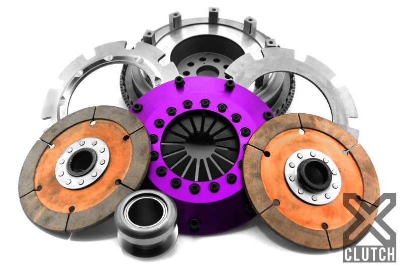 XClutch 08-13 BMW M3 Base 4.0L 8in Twin Solid Ceramic Clutch Kit - XKBM20522-2E