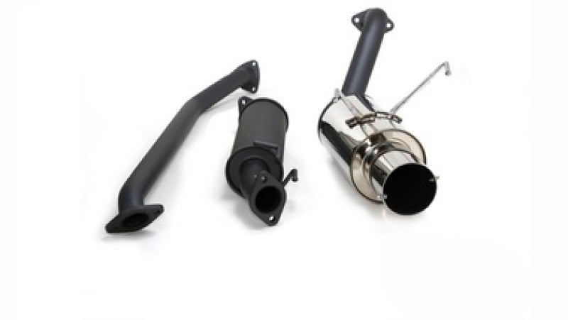 HKS 02-03 Acura RSX S Hi Power Exhaust w/ Silencer (SUS304 NO COATING) - 32003-BH003
