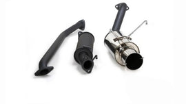 HKS 02-03 Acura RSX S Hi Power Exhaust w/ Silencer (SUS304 NO COATING) - 32003-BH003