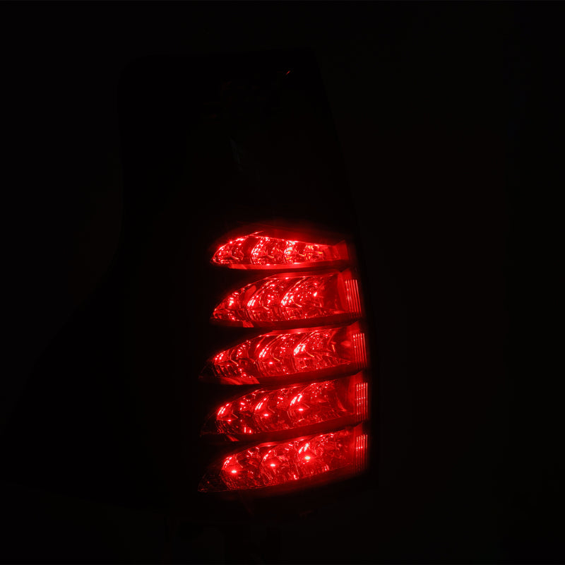 AlphaRex 14-21 Lexus GX470 PRO-Series LED Tail Lights - Smoke - 678014
