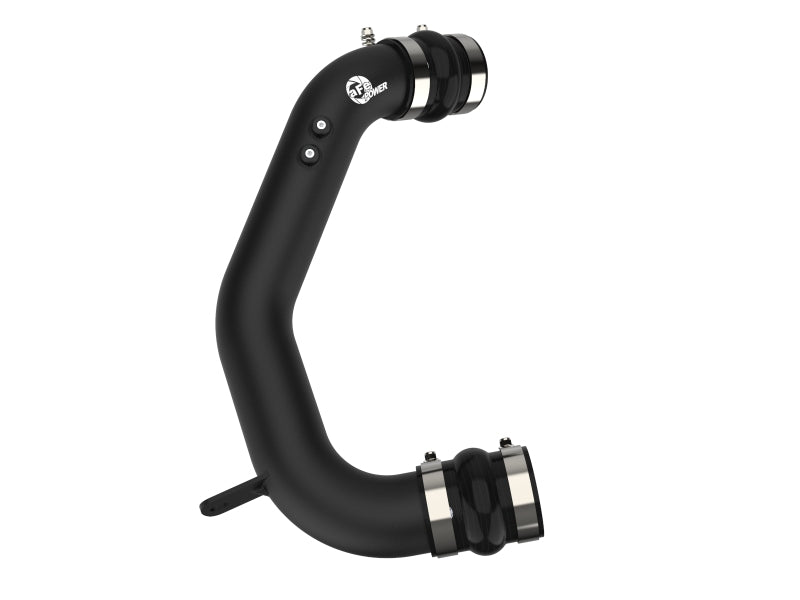 aFe Bladerunner Intercooler 3in Outlet Tube 08-10 Ford Diesel Trucks V8 6.4L (td) - 46-20078
