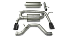 Load image into Gallery viewer, Corsa 2006-2008 Hummer H3 3in Cat-Back Dual Rear w Single 4in Black Pro-Series Tips - 14212BLK