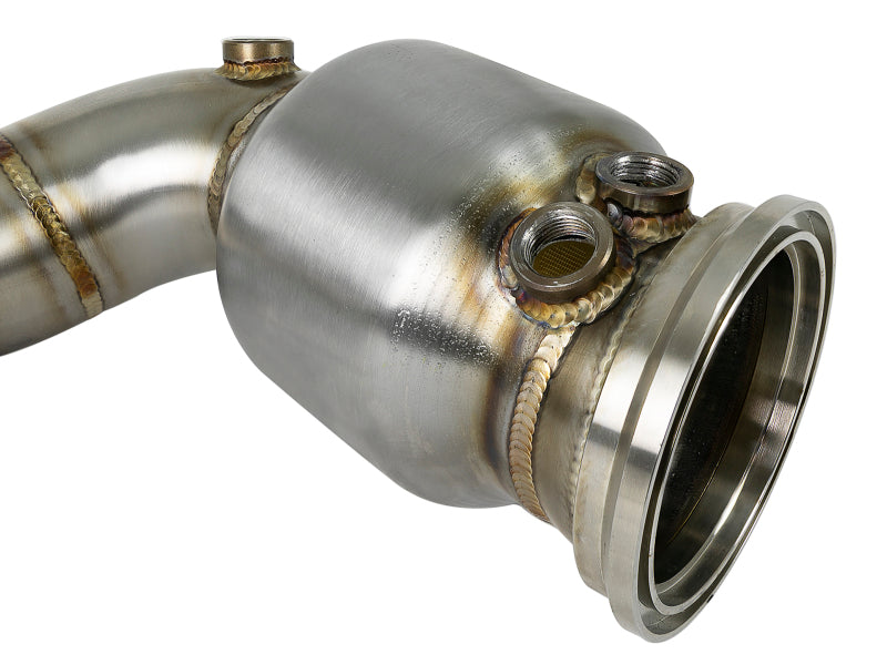 aFe Twisted Steel Street Series Down-Pipe 14-19 MINI Cooper S L4-2.0L (t) - 48-36322-HC