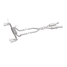 Load image into Gallery viewer, MagnaFlow Cat Back, SS, 2.5in, Quad Split Polish 4in tip 14-15 Jeep Grand Cherokee 3.6L/5.7L V6/V8 - 19193