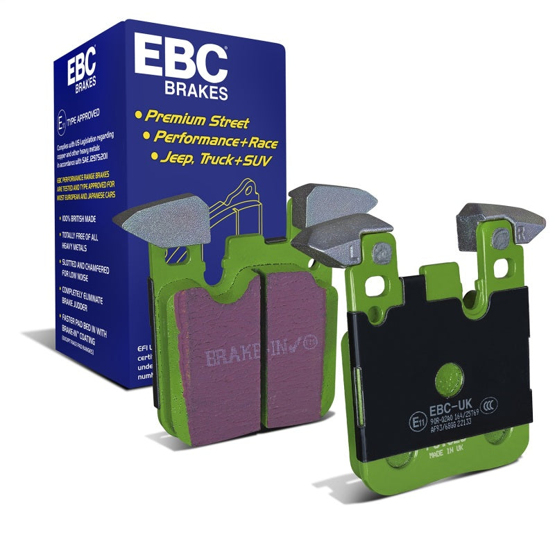 EBC 14+ BMW 228 Coupe 2.0 Turbo Brembo calipers Greenstuff Rear Brake Pads - DP22133