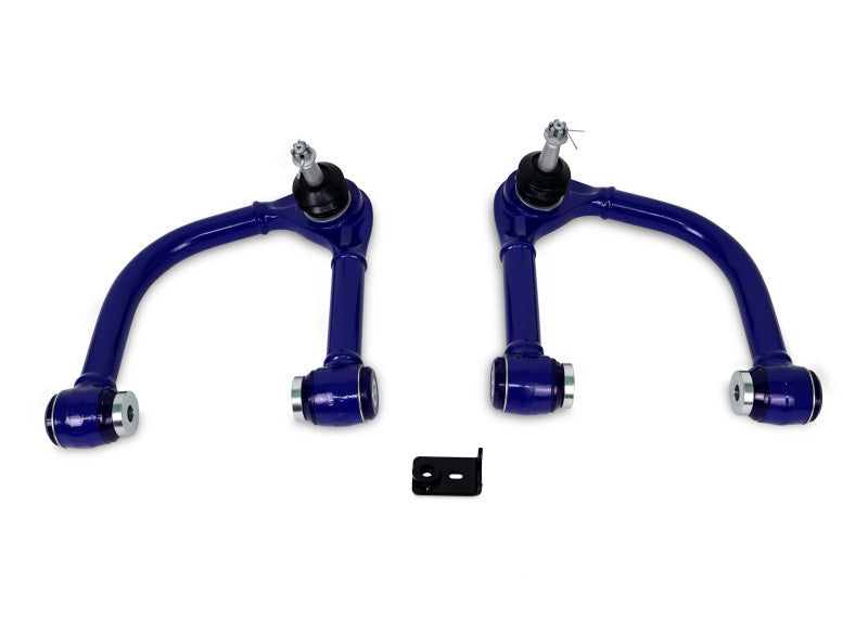 SuperPro 2024+ Ford Ranger Fixed Offset Front Upper Control Arm Set - TRC6750
