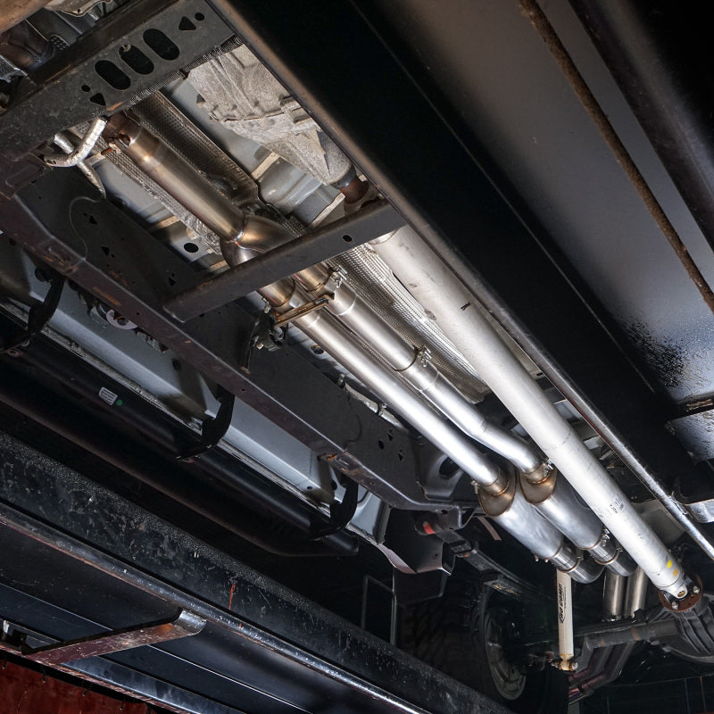 Stainless Works 2019+ Chevrolet Silverado 5.3L 3in Redline Catback Factory Connect Dual Polished Tip - CT19CBYR