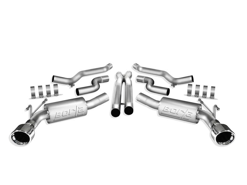 Borla 10-13 Chevy Camaro SS 6.2L 8cyl Aggressive Catback Exhaust - 140356