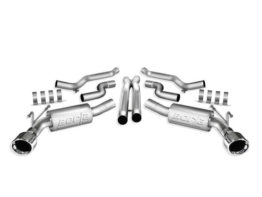 Borla 10-13 Chevy Camaro SS 6.2L 8cyl Aggressive Catback Exhaust - 140356