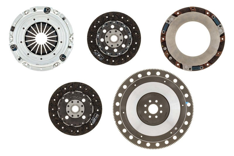 Exedy 1996-10 Mustang 4.6L Organic 26 Teeth 8 Bolt Twin Disc Clutch - ET05SRFC