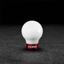 Load image into Gallery viewer, Cobb 07-13 Mazdaspeed3 &amp; 06-07 Mazdaspeed6 Shift Knob - White Knob w/Race Red Base - 271350-W-RD