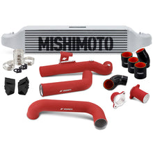 Load image into Gallery viewer, Mishimoto 2022+ Honda Civic 1.5T Intercooler Kit - Silver Intercooler - Red Pipes - MMINT-CIV-22KSLWRD