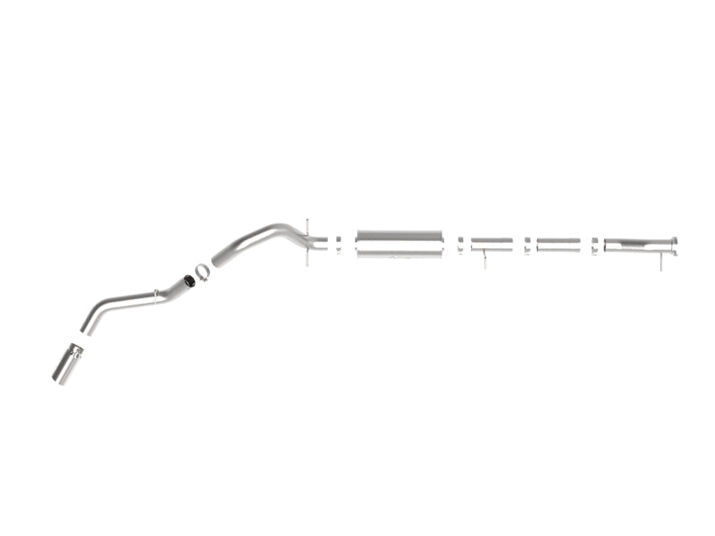 aFe Apollo GT Series 3in 409SS Cat-Back Exhaust w/ Polished Tip 2020 GM 2500/3500HD V8 6.6L L8T - 49-44122-P