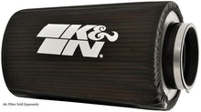 Load image into Gallery viewer, K&amp;N Round Tapered Drycharger Air Filter Wrap 8in B ID x 6.625in T ID x 10.5in H - RC-5166DK