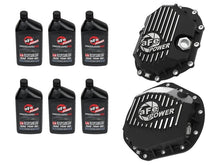 Load image into Gallery viewer, aFe Power Front/Rear Diff Cover Kit w/ Oil 11-19 GM Diesel Trucks V8 (AAM 9.25-12 &amp; AAM 11.5-14) - 46-7707AB