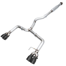 Load image into Gallery viewer, AWE Tuning Subaru WRX/STI VA/GV Sedan Track Edition Exhaust - Diamond Black Tips (102mm) - 3020-43066