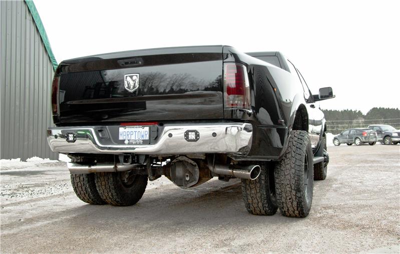 MBRP 13-15 Dodge 25/3500 Cummins 6.7L(Excl. CC/SB)4in Filter Back Cool Duals AL(Leaf Spring) - S6168AL