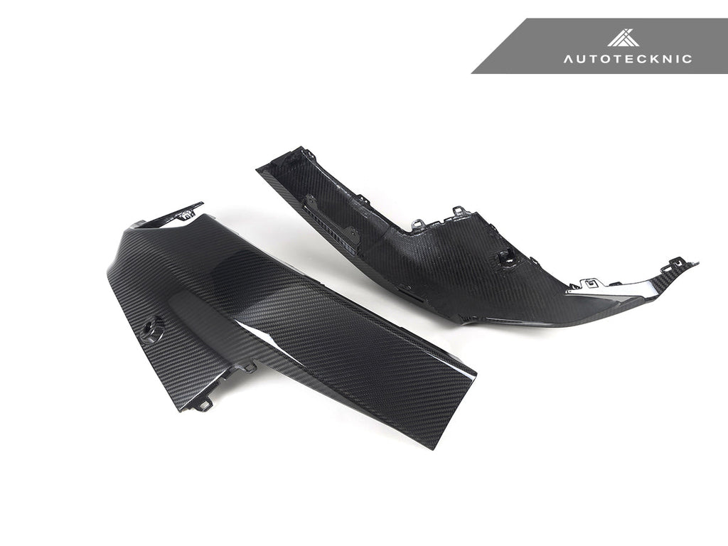 AutoTecknic Dry Carbon Rear Side Diffuser Set - G42 2-Series