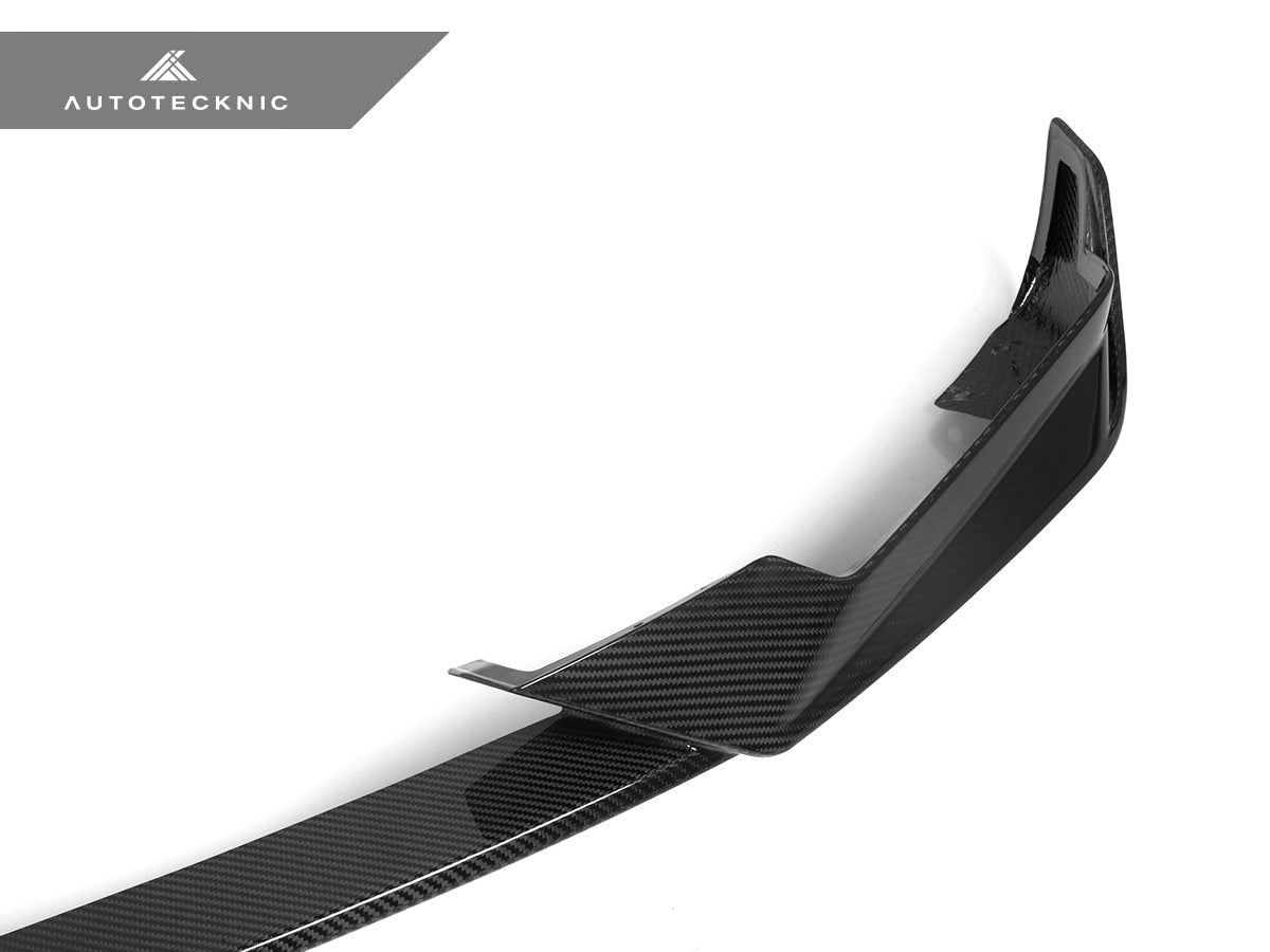 AutoTecknic Dry Carbon Front Lip Set - BMW G05 X5 M-Sport LCI