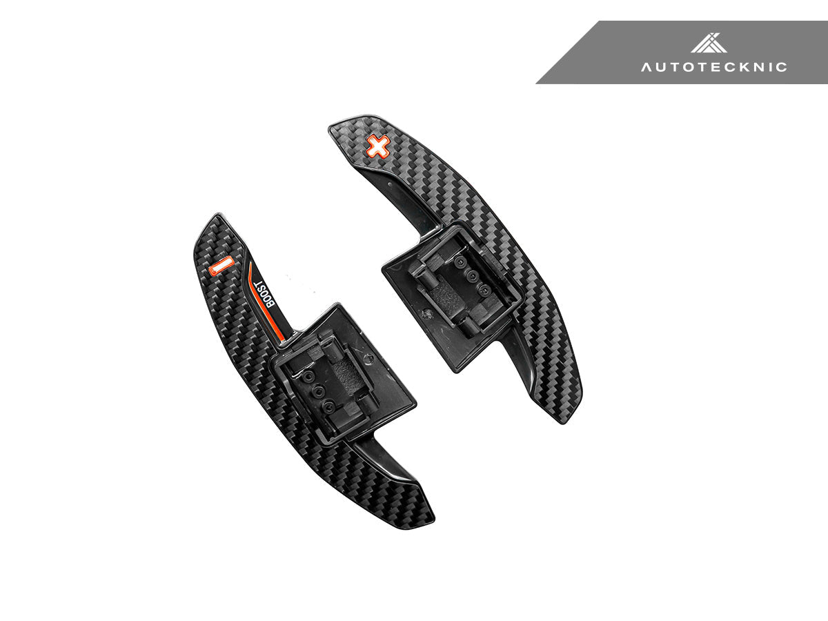 AutoTecknic Carbon Fiber V2 Pole Position Shift Paddles - BMW G9X M5 & More 2024-Up