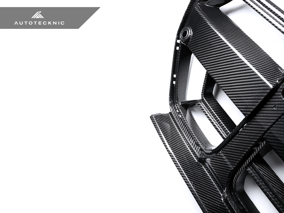 AutoTecknic Dry Carbon Competizione Sport Front Grille - BMW G80 M3 | G82/ G83 M4
