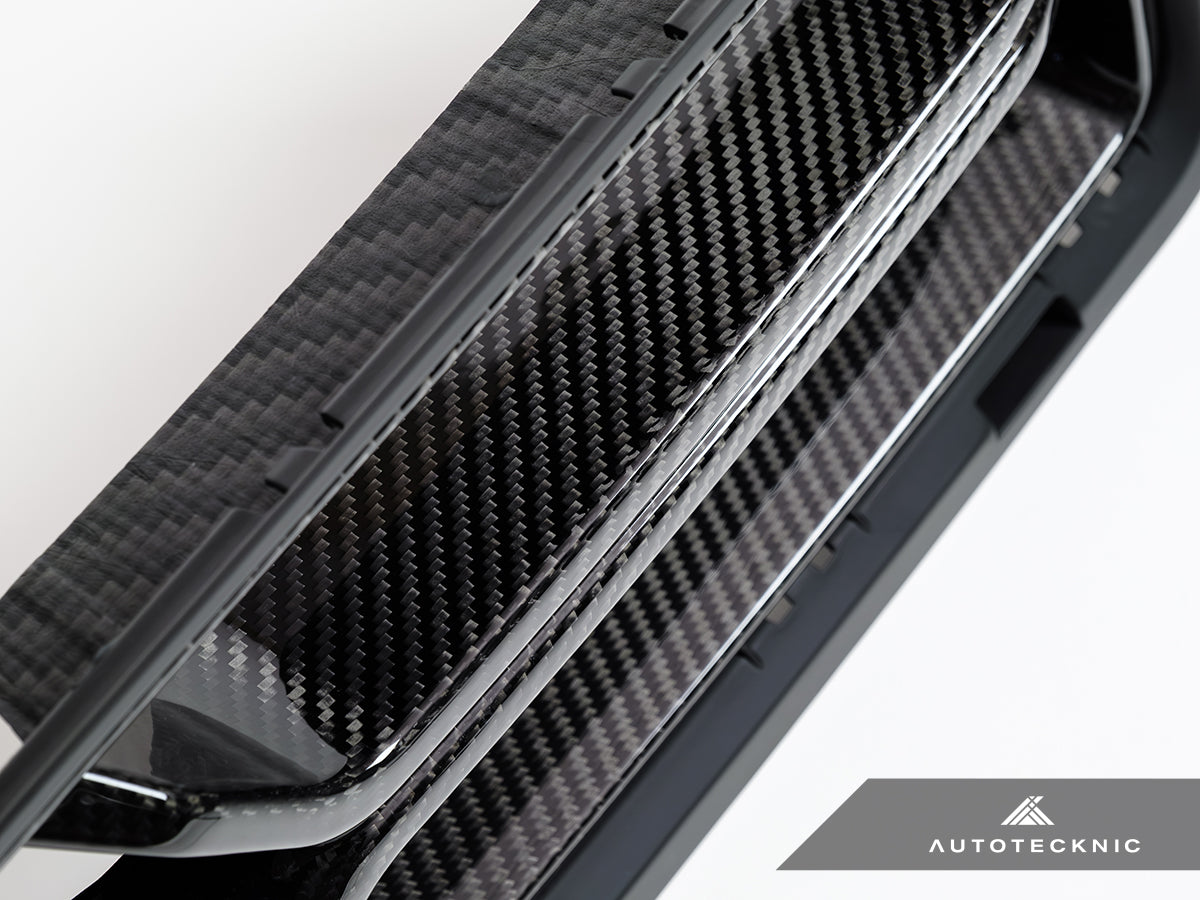 AutoTecknic Dry Carbon Corsa Front Grille - BMW G87 M2