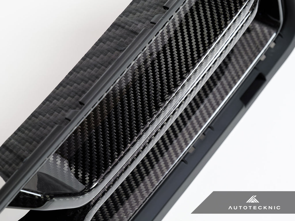 AutoTecknic Dry Carbon Corsa Front Grille - BMW G87 M2