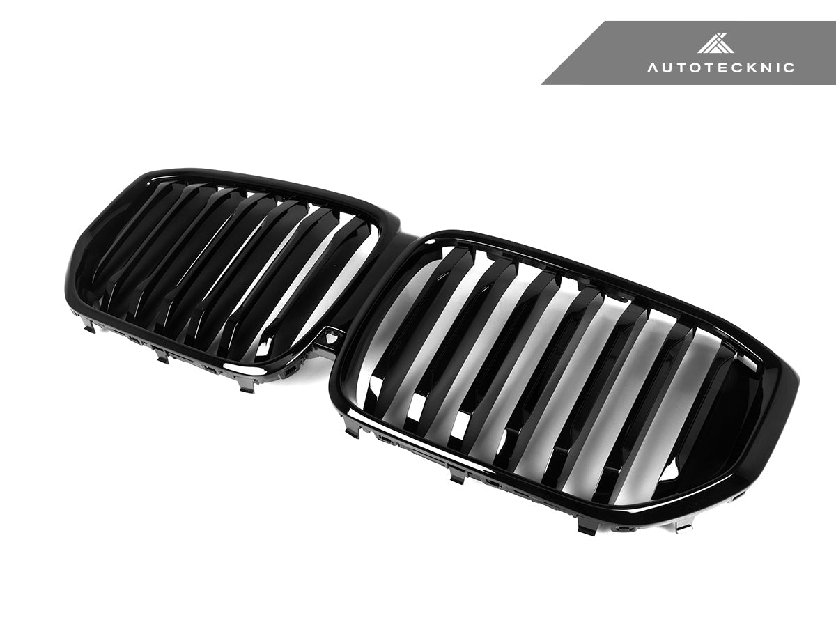 AutoTecknic Gloss Black Front Grille - BMW G05 X5 LCI