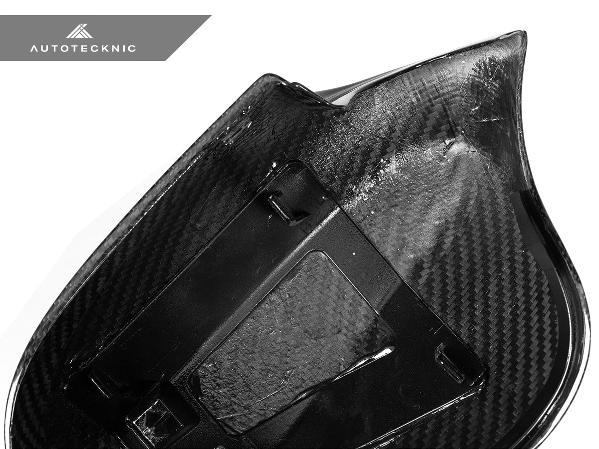 AutoTecknic Dry Carbon Fiber Mirror Cap Set - BMW E92 3-Series Coupe LCI