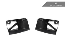 Load image into Gallery viewer, AutoTecknic Dry Carbon Front Bumper Lower Vent Set - BMW G87 M2