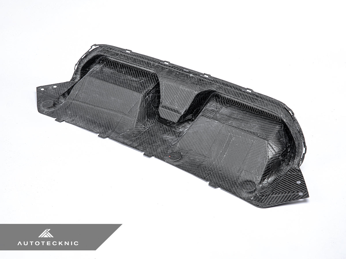 AutoTecknic Dry Carbon Competition Sport Rear Diffuser - BMW F90 M5