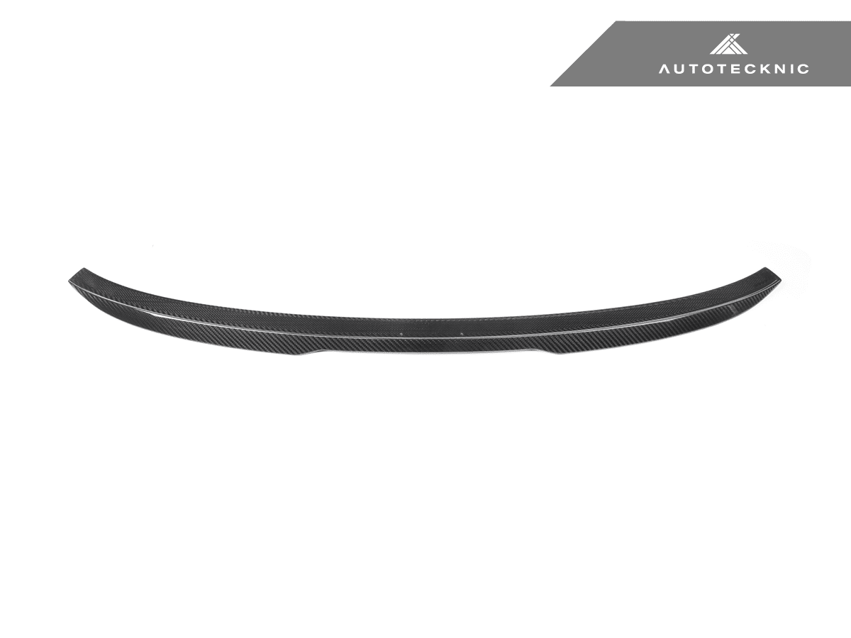 AutoTecknic Dry Carbon V1 Elevated Trunk Spoiler - BMW G80 M3