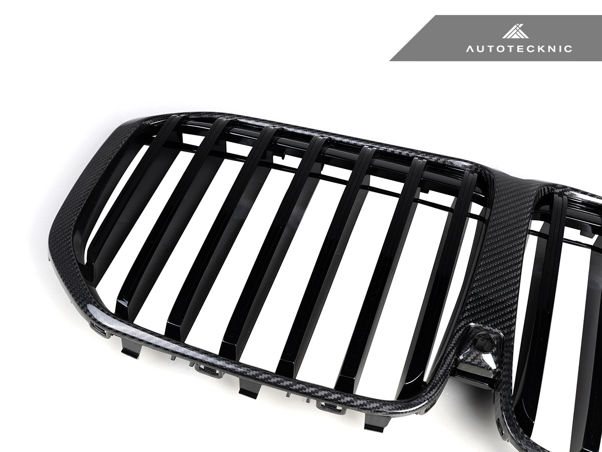 AutoTecknic Dry Carbon Fiber Front Grille - BMW G07 X7 LCI