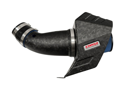 Corsa 2020-25 Dodge Durango SRT Hellcat Forged Carbon Fiber Air Intake w/ MaxFlow Oiled Filter - 44011-MF